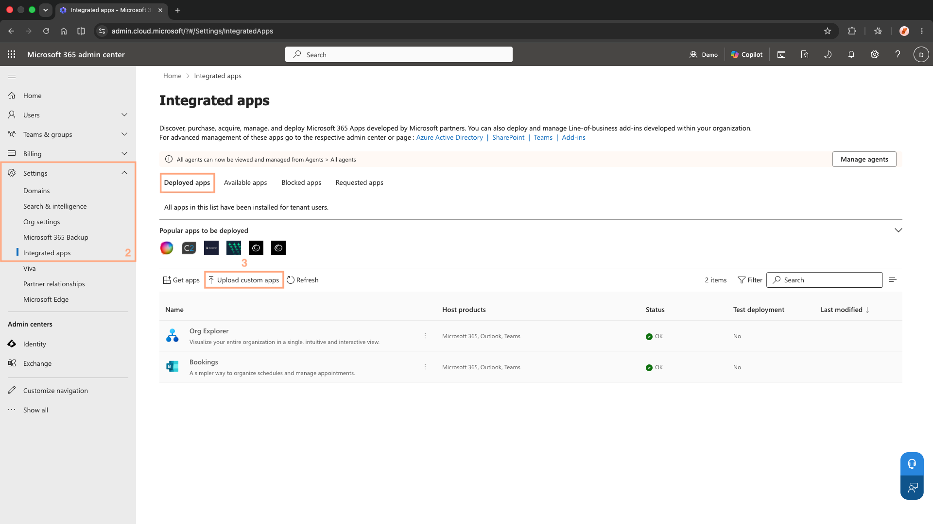Deploy to your organization — screenshot 1 of 7
