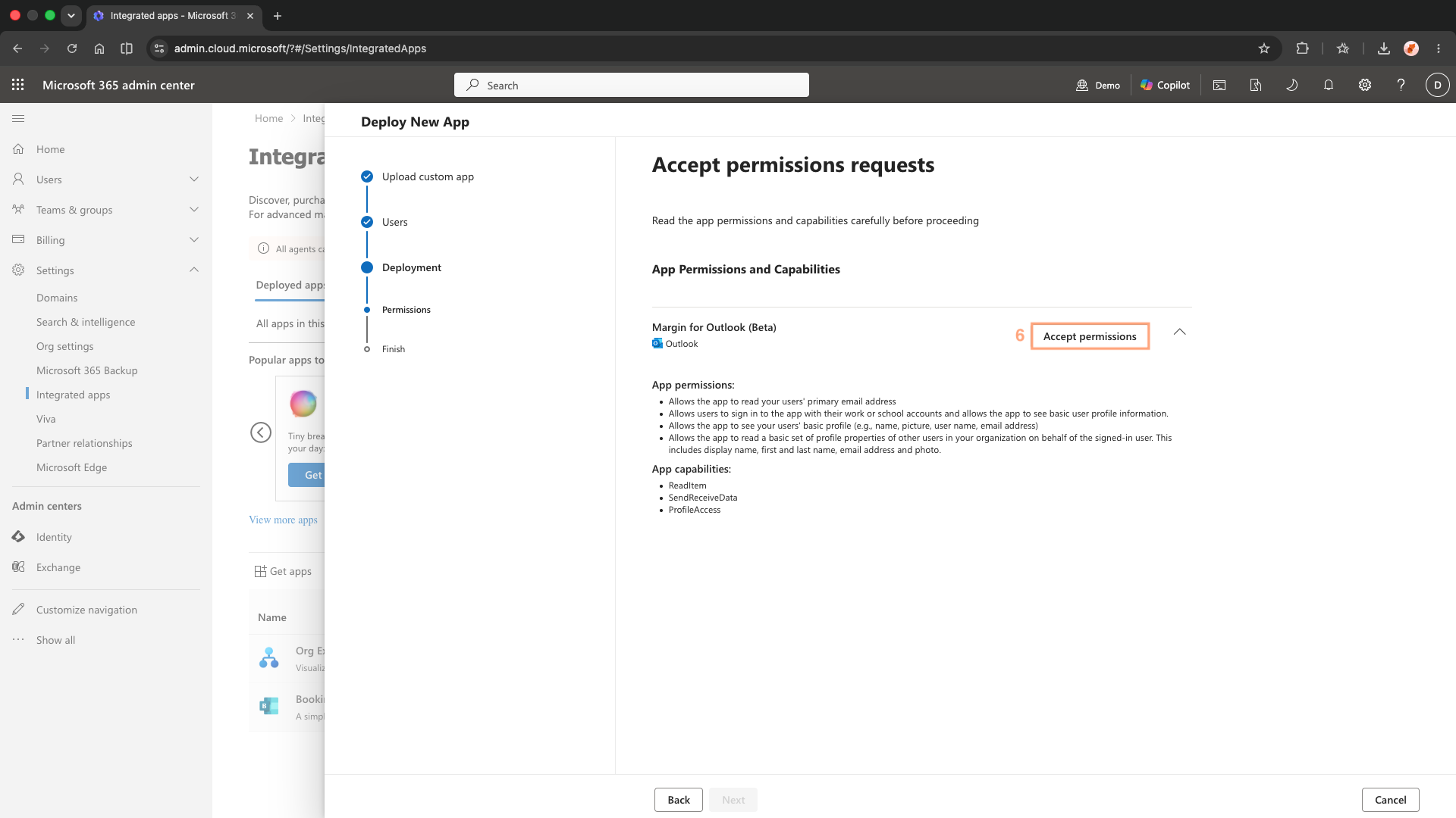 Deploy to your organization — screenshot 4 of 7